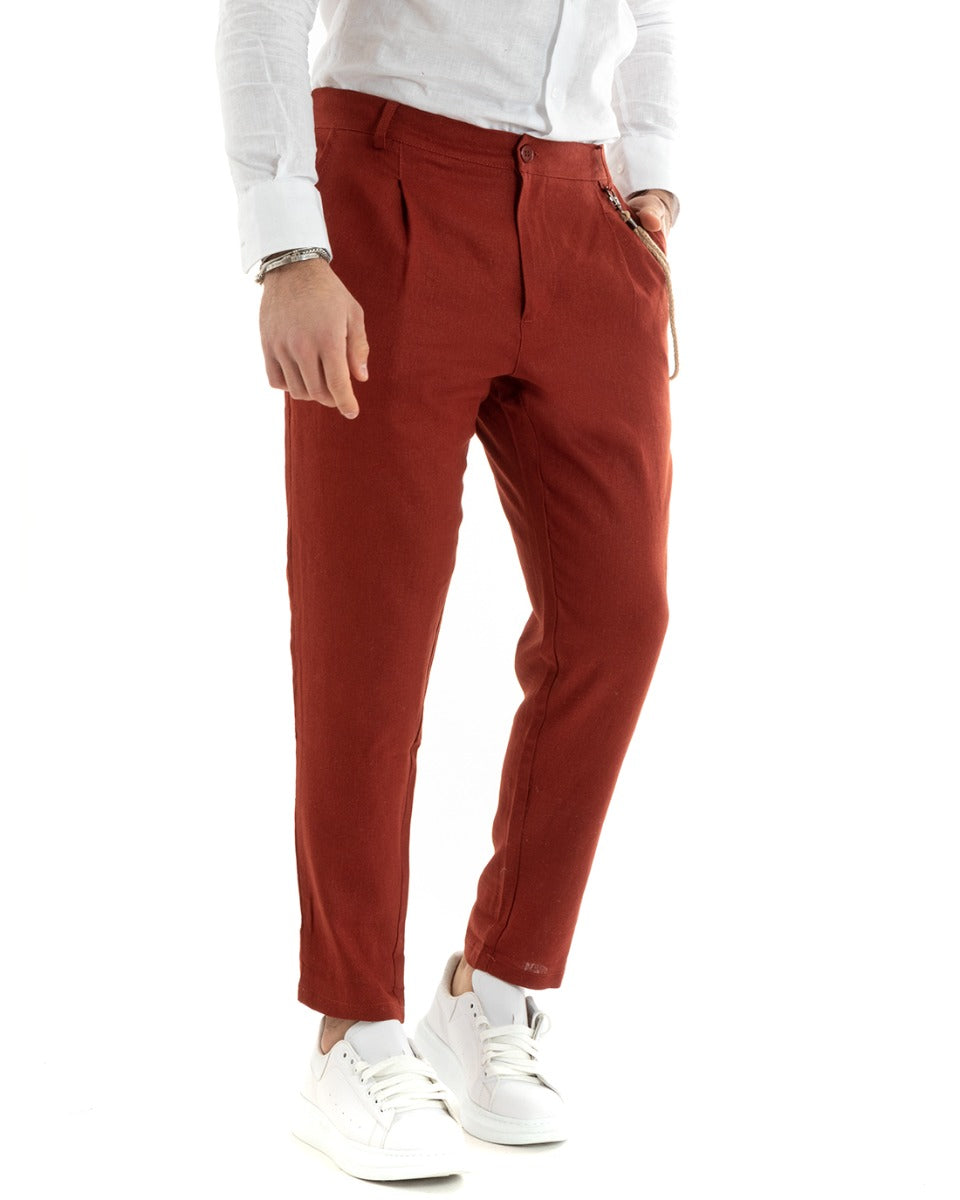 Pantaloni mizuno uomo rosso on sale