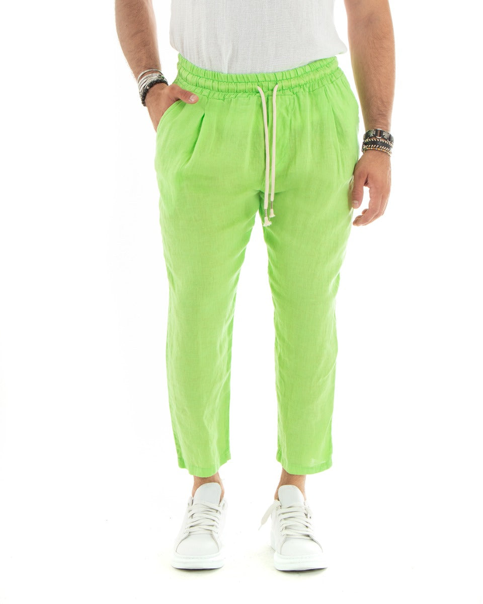 Pantaloni deals verde acido