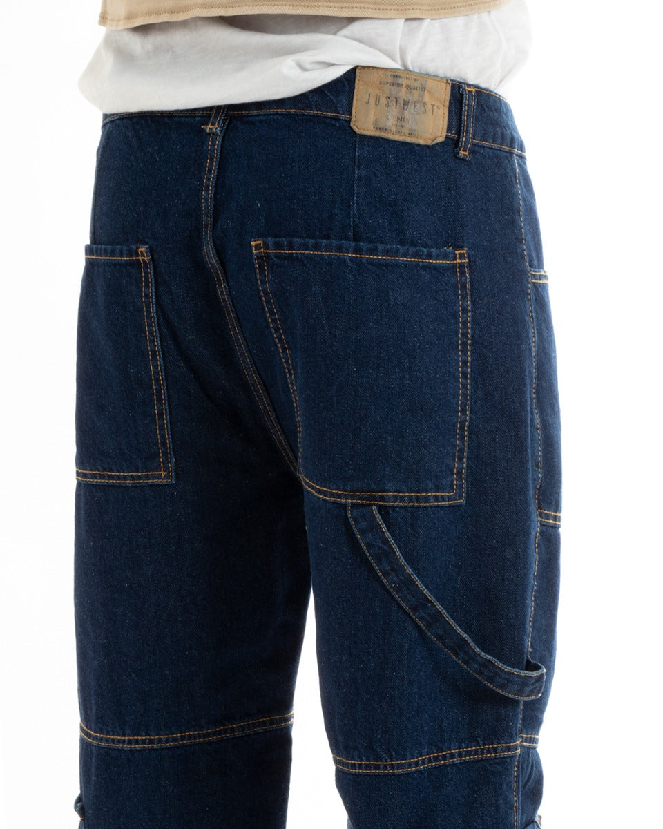 Jeans uomo con hot sale tasconi laterali